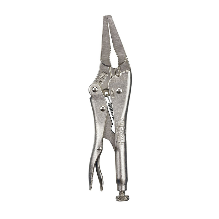Irwin 15-9LN Vise Grip 2-7/8-Inch Jaw Capacity 9-Inch Long Nose Plier with Wire Cutter